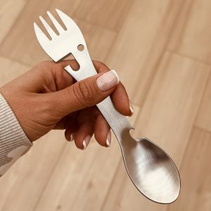 خرید قاشق استیل مسافرتی