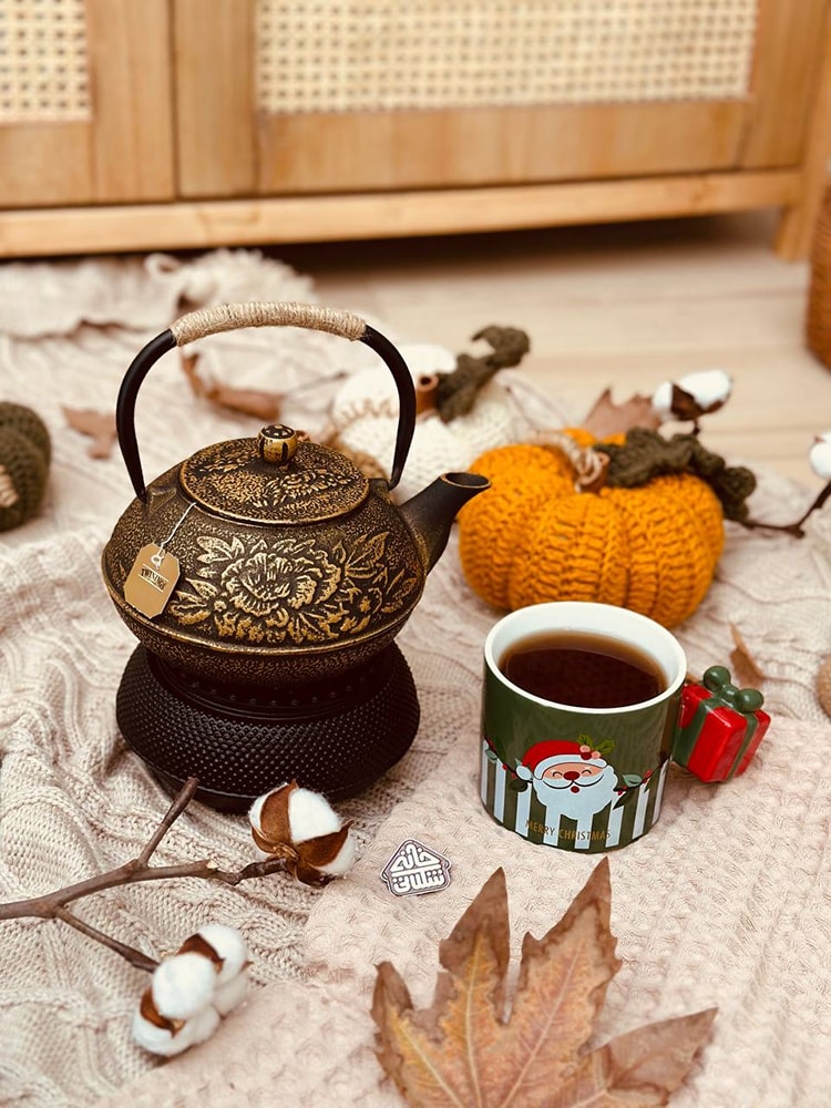 خرید قوری و وارمر چدن