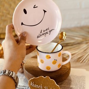 خرید فنجون نعلبکی طرح استیکر
