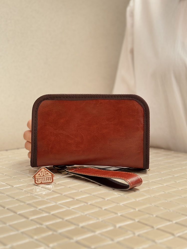 خرید ست قمقمه کتابی و شات کیف چرمی