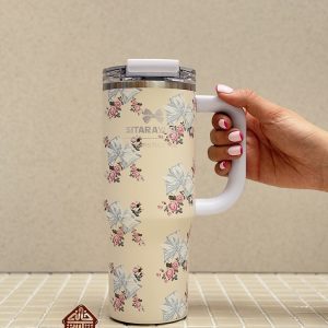 خرید تامبلر گلدار