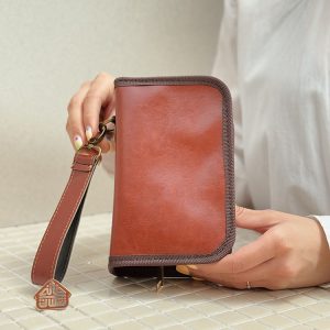 خرید ست قمقمه کتابی و شات کیف چرمی