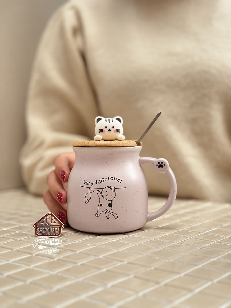 خرید ماگ طرح گربه