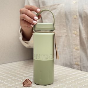 خرید فلاسک 500 میل مدل KOYA برند فرانسوی SANTECO دسته سیلیکونی