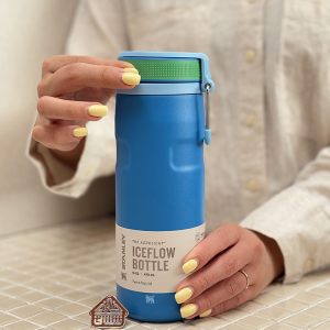 خرید بطری استنلی اورجینال آسان نوش درب پیچی 470 میل مدل AEROLIGHT ICEFLOW BOTTLE