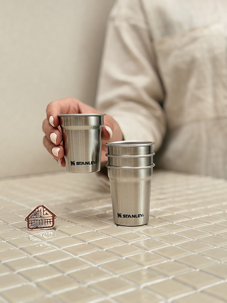 خرید شات استنلی (4عددی) مدلTHE NESTING SHOT GLASS SET