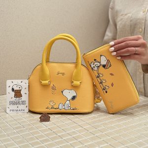 خرید کیف زرد طرح اسنوپی برند PEANUTS X PRIMARK