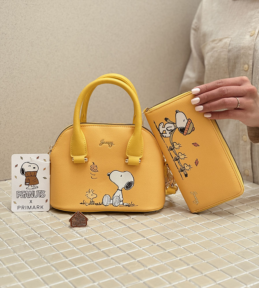 خرید کیف زرد طرح اسنوپی برند PEANUTS X PRIMARK