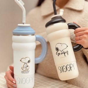 تامبلر نی دار طرح SNOOPY برند PEANUTS دتاکس دار کد003349 - تصویر 5