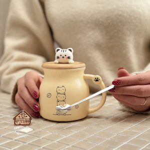 خرید ماگ طرح گربه
