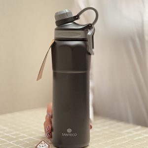 خرید تراول ماگ آسان نوش 830 میل مدل SLEEN برند فرانسوی SANTECO درب پیچی