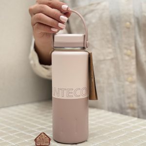 خرید فلاسک 500 میل مدل KOYA برند فرانسوی SANTECO دسته سیلیکونی