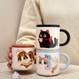 خرید ماگ دوجداره استیل فانتزی