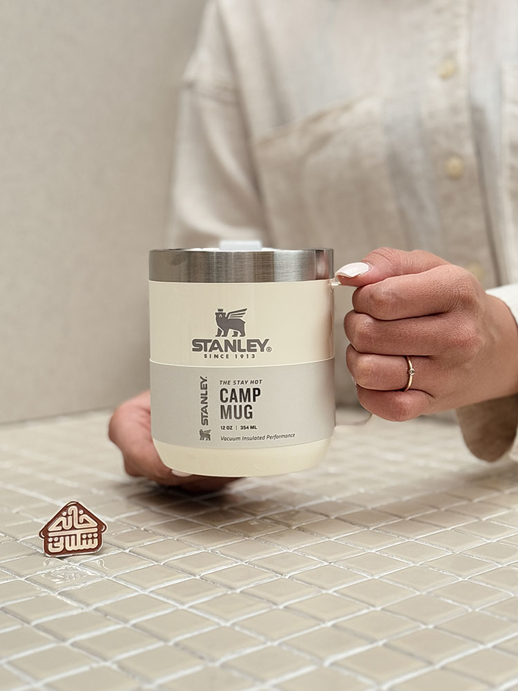 خرید ماگ استنلی اورجینال درب دار 354 میل CAMP MUG