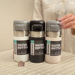 خرید بطری آب استنلی 470 میل مدل QUICK_FLIP WATER BOTTLE