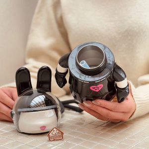 خرید فلاسک نی دار طرح خرگوش