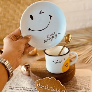 خرید فنجون نعلبکی طرح استیکر