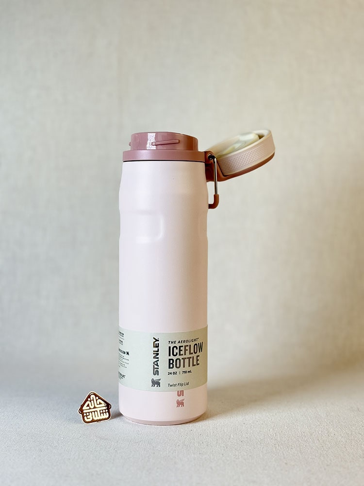 خرید تراول ماگ استنلی درب پیچی 710 میل مدل AEROLIGHT ICEFLOW BOTTLE