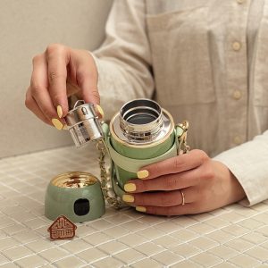 خرید تراول ماگ دماسنج دار
