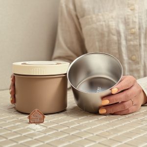 خرید ظرف غذا داخل استیل کیف دار