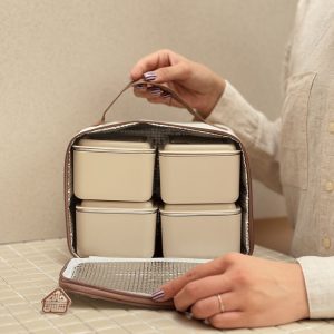 خرید ظرف غذا کیف دار داخل استیل