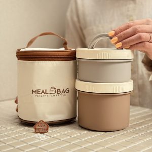 خرید ظرف غذا داخل استیل کیف دار