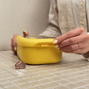 خرید ظرف غذا استیل خرس و جوجه