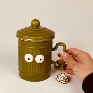 خرید ماگ فانتزی سطل آشغال