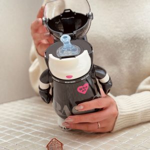 خرید فلاسک نی دار طرح خرگوش