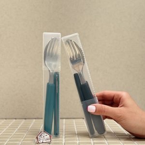 خرید ست قاشق چنگال و چاقو تاشو پیک نیک برند ویکتورینوکس VICTORINOX 6.7192.F9