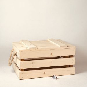 خرید جعبه چوبی درب دار