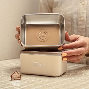 خرید ظرف غذا داخل استیل کیف دار