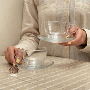 خرید ست 6 عددی فنجون و زیرفنجونی پاشاباغچه مدل Basic