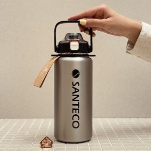 خرید تراول ماگ دوحالته 1200 میل بند دار مدل ERIE برند فرانسوی SANTECO