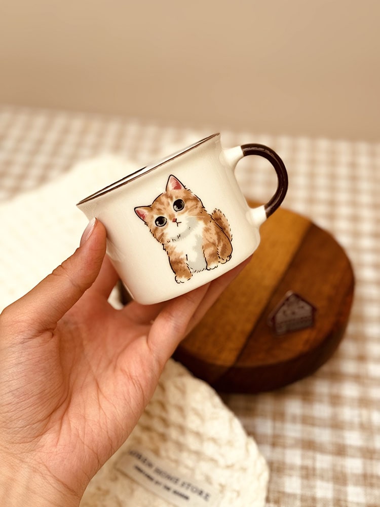 خرید مینی ماگ طرح گربه