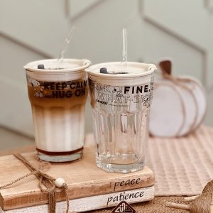 خرید ماگ شیشه ای فانتزی