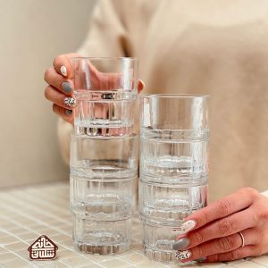 خرید ست 6 عددی لیوان طرح کریستال