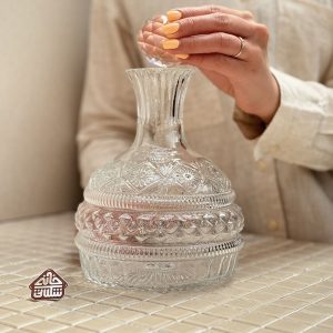 خرید ست 7 عددی نیم ماگ چرخشی با جام کریستالی