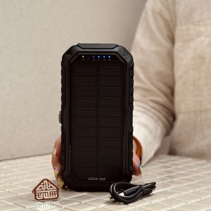 خرید پاوربانک اورجینال 20000 میلی آمپر برند GREEN LION مدل SOLAR MATE