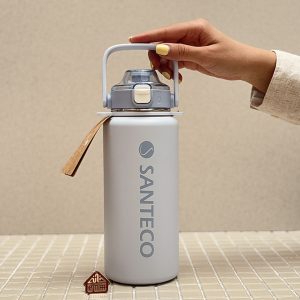خرید تراول ماگ دوحالته 1200 میل بند دار مدل ERIE برند فرانسوی SANTECO