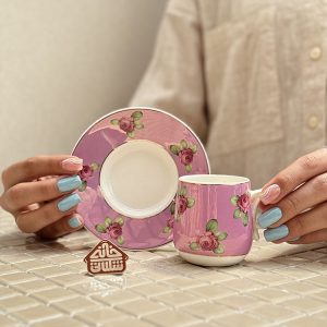 خرید ست 6 عددی قهوه خوری برند ترک Perotti طرح گل