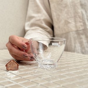 خرید ست 6 عددی فنجون چایی 210 میل برند DELI GLASS