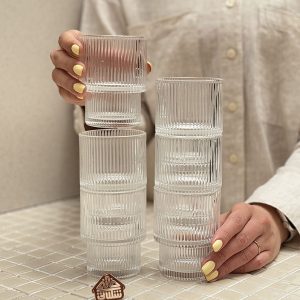 خرید نیم لیوان شیاردار
