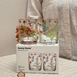 خرید نیم لیوان گلدار برند دنی هوم DANNY HOME