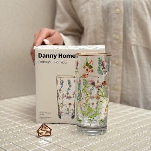 خرید ست 4 عددی لیوان گلدار برند دنی هوم DANNY HOME