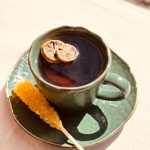 چایی خوری لبه طلایی طرح روستیک کد002449 - تصویر 6