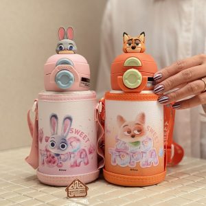 خرید فلاسک دیزنی کاور دار