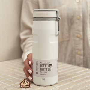 خرید بطری استنلی اورجینال آسان نوش درب پیچی 470 میل مدل AEROLIGHT ICEFLOW BOTTLE