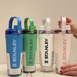 شیکر استنلی اورجینال 590 میل مدل ACTIVATE SHAKER BOTTLE مخزن دار - تصویر 23
