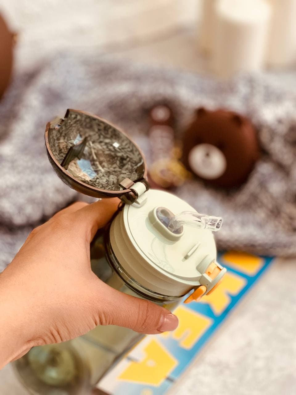 خرید قمقمه نی دار تدی